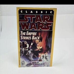 Vintage Star Wars The Empire Strikes Back Paperback Book Classic Star Wars